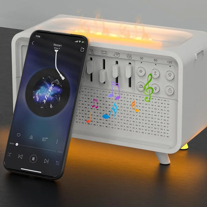 Large Capacity Humidifier And Soothings Night Lights With Wireless Speaker For Better Sleep Night Light Aromatherapy Humidifie