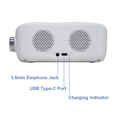 Sleep Sound Machine – USB Rechargeable White Noise Device for Babies & Adults