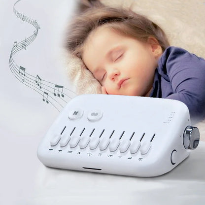Sleep Sound Machine – USB Rechargeable White Noise Device for Babies & Adults