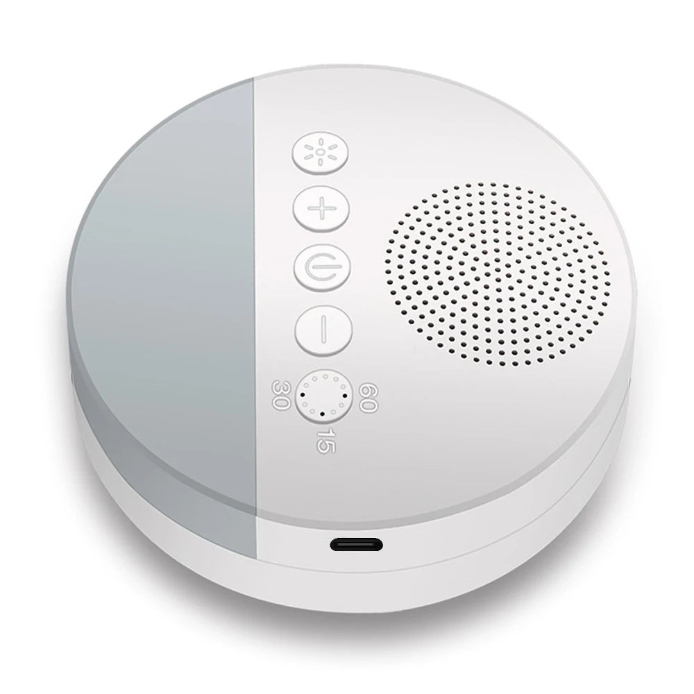White Noise Sleeper, White Noise Sleeper is adjustable with 6 soft sounds and a night light for all ages.