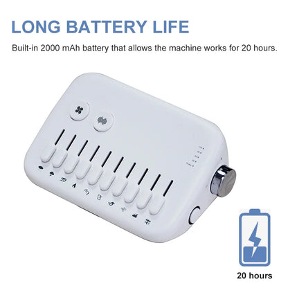 Sleep Sound Machine – USB Rechargeable White Noise Device for Babies & Adults