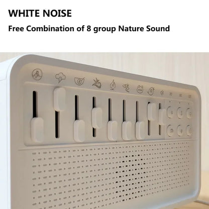 Sleep Sound Machine + Aromatherapy Humidifier & Wireless Speaker