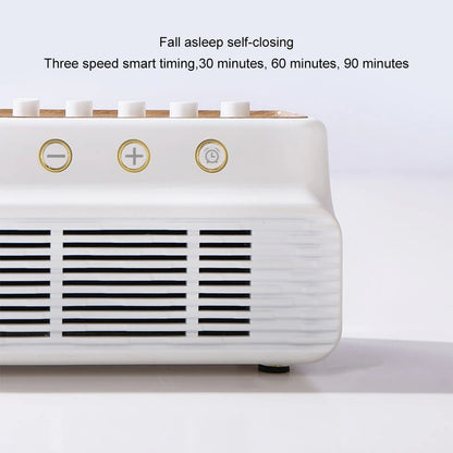8 Natural Sounds Baby White Noise Sleep Machine Wireless Bluetooth-compatible Speaker Portable Music Box Bedroom Sleep Aids Tool